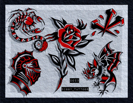 Medieval print sheet!