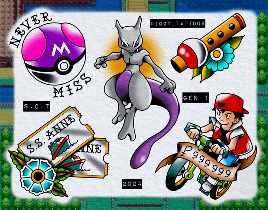 Gen 1 flash sheet!